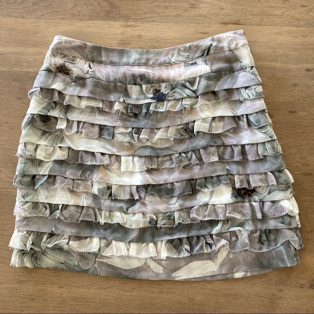 Diane von Furstenberg silk mini skirt